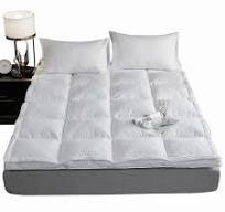 Empresa deCubrecolchón de hotel con cama de plumas de ganso ...