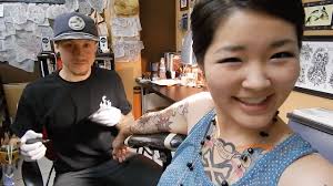 Kreayshawn attended the los angeles hello kitty con celebrating hello kitty's 40th birthday in november 2014 and got this tattoo on her calf which is second hello kitty tattoo, the first being the. Color Getting Tattooed Hello Kitty Tattoo Half Sleeve Hellohannahcho Youtube