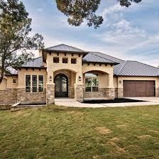 Beige Stucco Exterior Design Ideas Pictures Remodel And Decor Mediterranean Homes Exterior Exterior House Colors Stucco Exterior