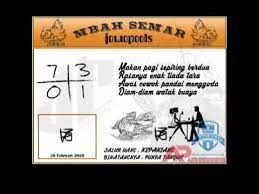Syair Hk Mbah Semar 28 Februari 2020 Youtube