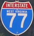 Interstate 77, West Virginia