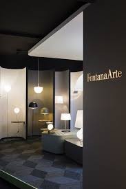 Showroom Fontanaarte Milan 2013 Fontanaarte Lighting Design Interior Showroom Design Lighting Showroom