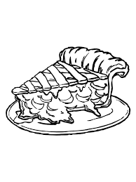 Slice Of Tasty Apple Pie Coloring Pages Bulk Color Pie Drawing Apple Pie Apple Pie Painting