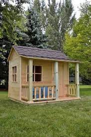 Build Your Own Shed Or Playhouse For The Kids Diy Plans Fun To Build Cubby Diy Shed Plans Build A Playhouse Building A Shed