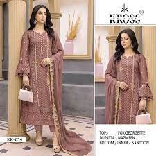 Kross Kulture Kk 054 Pakistani Festive Wear Style Designer Salwar Suit  Exporter