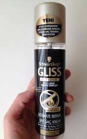 Gliss Ultimate Repair Sivi Sac Kremi Keratin Sac Makyaj Fikirleri