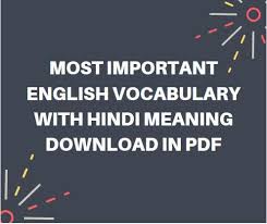 Image result for the most important words in english pdf