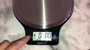 Check spelling or type a new query. Amazonbasics Stainless Steel Digital Kitchen Scale Youtube