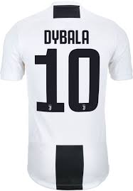 .jersey white 2018/19 adidas, short sleeves, 100% polyester fabric keeps the body cool and dry.mesh inserts technical on the sleeves and on the back that offer optimum freshness, the new logo juventus. Adidas Paulo Dybala Juventus Home Authentic Jersey 2018 19 Soccerpro Juventus Jersey Paulo