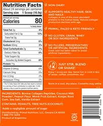 Maybe you would like to learn more about one of these? Amazon Com Primal Kitchen Peanut Butter Collagen Fuel Drink Mix Non Dairy Coffee Creamer Smoothie Booster Supports Healthy Hair Skin And Nails Health Personal Care