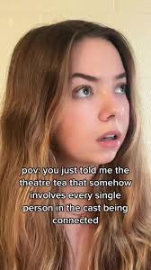 it’s always the craziest, most obscure drama for no reason at all. 😭  #theatrekid #tea #castparty #rehearsals #auditions #musicals  #musicaltheatre #highschooltheatre #collegetheatre