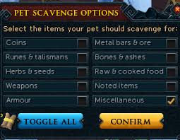 How To Make Legendary Pet Loot Clue Scrolls Better Miscellaneous Collects All Main Drops Its Very Inefficient For Clues Maybe Noted Items Bar Will Collect Clues Better Runescape