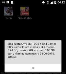 Dengan membeli paket internet itu artinya anda telah membeli paket data internet dalam jumlah tertentu dengan harga tertentu … Test Mobile Legends Paket Axis 4g Owsem Unlimited Gaming Retuwit