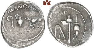 13), római patrícius, katonatiszt, politikus, a második triumvirátus tagja. Marcus Antonius 30 V Chr Und M Aemilius Lepidus Ar Denar 43 V Chr Lagermunzstatte In Gallien 3 70 G Bab 11 Bmc 31 Crawf 489 2 Sear 119 A Syd 1156 A