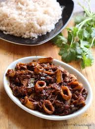 Erivum Puliyum Kanava Roast Kerala Style Squid Calamari Roast Squid Recipes Indian Prawn Recipes Calamari Recipes
