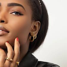 Aros ovalados de oro vermeil de 18 quilates, aros huecos, aros finos, aros  ligeros, aros para uso diario, aros delicados, pendientes delicados, plata  925