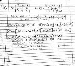 Eigenvectors and eigenvalues live in the heart of the data science field. Finding The Eigenvalues Of This 3x3 Matrix Mathematics Stack Exchange