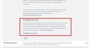 Cara Menghapus Akun Facebook Secara Permanen Dan Sementara Cemiti Facebook Pesan Posting