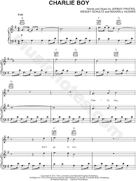 The Lumineers Charlie Boy Sheet Music In G Major Download Print Sku Mn0110492