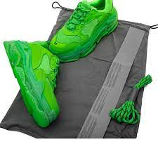 Collect 3 orange x bubbles. Toptriple S Shoes Neon Green Triple S Sneakers For Women Men Grandpa Trainer Vintage Dad Shoes Clear Bubble Bottom Big Size From Tbtgroup 82 7 Dhgate Com