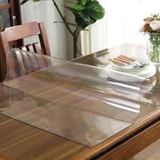 Shop for clear plastic coffee table online at target. Uyoyous 79 X 37 Inch 2mm Clear Pvc Table Cover Protector Transparent Tablecloth Pad Plastic Desk Mat Vinyl Waterproof Heat Resistant For Dining Table Office Desk Coffee Table Buy Online In Botswana