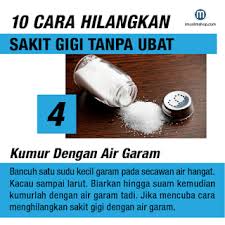 Pengobatan rumahan yang bisa dilakukan sebagai cara menghilangkan bisul dengan cepat adalah selalu menjaga kebersihan kulit. 10 Cara Hilangkan Sakit Gigi Tanpa Ubat Klinik La Iye Ker