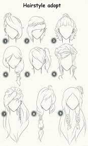 65 Trendy How To Draw Hair Straight Drawing Hair Tutorial How To Draw Hair Anime Hair