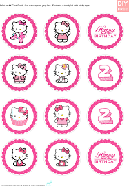 justlovedesign diy free hello kitty cupcake toppers download in 2020 hello kitty cupcakes diy hello kitty hello kitty party