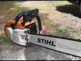 How To Replace The Chain Sprocket On A Stihl Chainsaw 031av Youtube