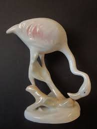 Birds Do It Bees Do It Even Educated Fleas Do It Let S Do It Let S Fall In Love A 39 Royal Dux 39 Porcelain Figurine Of A Flamingo Lovely Coloring Bohemian Czechoslovakian Collectibl Porcelain Figurines Pretty In Pink Figurines