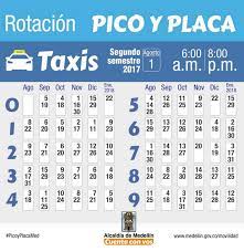 Como es costumbre, la secretaria de movilidad de cali socializo a principios de enero el nuevo pico y placa para cali, el cual estará vigente hasta el. Atencion Asi Quedara La Rotacion Del Pico Y Placa En Medellin Minuto30 Com