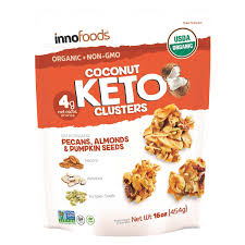 These noodles are ready to use, easy to make, odorless & a naturally white noodle. Innofoods Organic Coconut Keto Clusters 16 Oz