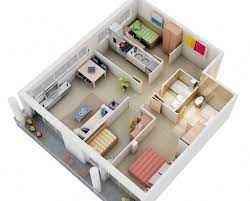 Selanjutnya ada desain rumah 2 kamar tidur terbaik yang bisa diterapkan untuk kamu yang ingin membangun rumah kecil sederhana. Desain Rumah Minimalis 2 Kamar 1 Lantai 19rabiulawwal1416