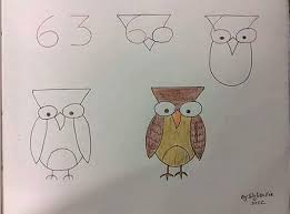 Sayilari Kullanarak Cizebilecegiz 18 Hayvan Resmi Goruntuler Ile Cizim Egitimleri Sanat Cizimleri Drawing Lessons
