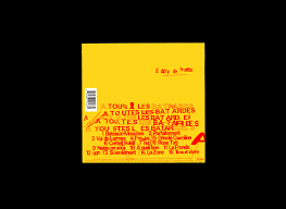 His father is a truck driver and football fan; Eddy De Pretto A Tous Les Batards Album Art Fonts In Use