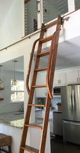 Look At This Amazing Rolling Ladder Installation At A Customer S Pool House Thanks For The Beautiful Picture Theresa Cust Library Ladder Loft Ladder Ladder