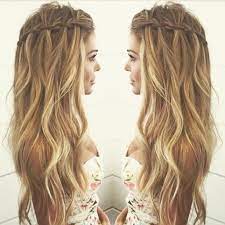 10 Pretty Waterfall French Braid Hairstyles 2020 Waterfall Braid Hairstyle French Braid Hairstyles Hair Inspiration