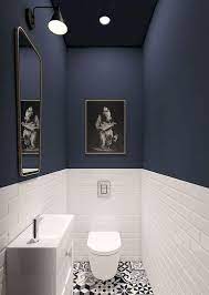 Rinnovare Con Il Colore Un Bagno Anonimo Ritagli Creativi Idee Bagno Piccolo Arredamento Piccolo Bagno Bagni Neri