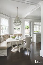 A Bright Breakfast Nook Dining Nook Kitchen Booths Dining Table Decor