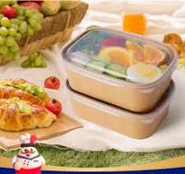 Amazon.com: JOLLY CHEF 25 oz 50 Pack Paper Meal Prep ...