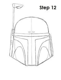 Draw Boba Fett Boba Fett Helmet Boba Fett Boba Fett Canvas