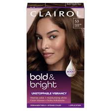 Amazon.com : Clairol Bold & Bright Permanent Hair Dye, 53 Dulce de Leche  Hair Color, Pack of 1 : Beauty & Personal Care