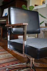 70s Era Office Chair From Steelcase Reupholstered And Cleaned Up I Plan On Contrasting This Vintage Office Chair Steelcase Chair Mid Century Modern Furniture