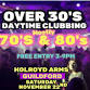 Over 30's daytime clubbing event in Guildford