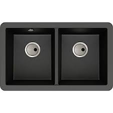 That's why we made a list of the best kitchen sinks on the market. Abode Matrix Square 2 Bowl Granite Undermount Composite Kitchen Sink Metallic Black Wickes Co Uk