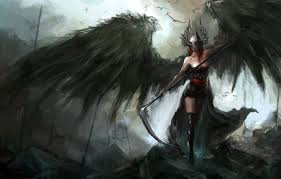 Find fallen angel pictures and fallen angel photos on desktop nexus. Wallpaper Weapons Fiction Wings Art Helmet Braid Fallen Angel Images For Desktop Section Fantastika Download