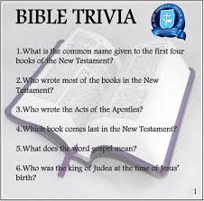 (2timothy 4:1) at the end of the world, who will judge both the living and the dead? St James Anglican Church Ikota Lekki Lagos On Twitter Bible Trivia Answer The Following Bible Trivia Questions For A Chance To Win An Exciting Gift N B A Winner Will Be Picked