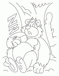 72 dandy sleeping bear coloring page. Sleeping Bear Coloring Pages Download Free Sleeping Bear Coloring Home