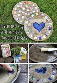 Helping Kids Grow Up How To Make Your Own Garden Stepping Stones Gardening Diy Kids Garden Crafts Stepping Stones Diy