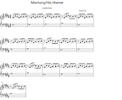 How do you solve the piano puzzle in undertale? Undertale Memory His Theme Piano Sheet Undertale Music Reading Sheet Music Piano Sheet Music